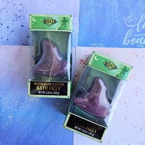 Universal Studios Wicked Elphaba Hat Bath Fizzies Watermelon